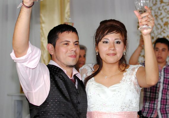 Brindis en lo que fue una noche inolvidable